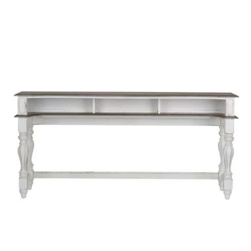 Magnolia Manor 4PC Console Bar Table With Stools - Image 3