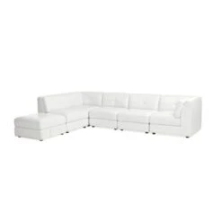 Penthouse Leather 6 Piece Modular Sectional