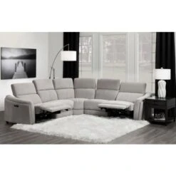 Carlo 5-Piece Power Reclining Sectional -Home Decoration Shop GPM217 f