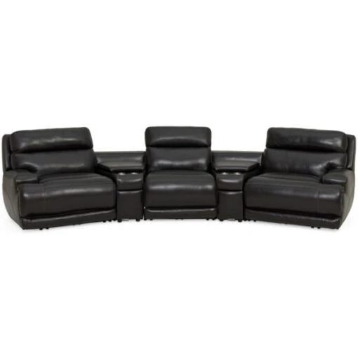Duran 5-Piece Home Theater Sectional - Image 2
