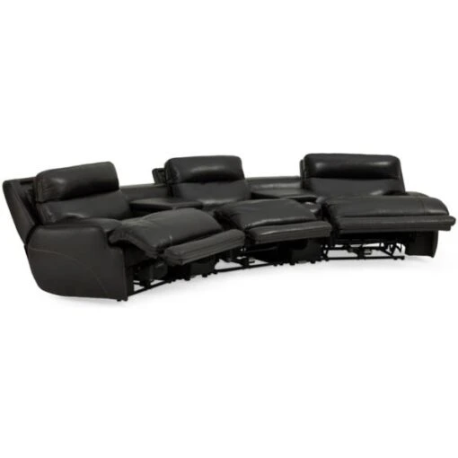 Duran 5-Piece Home Theater Sectional - Image 4