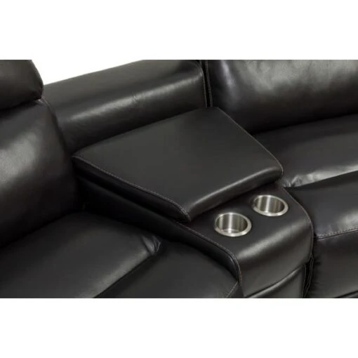 Duran 5-Piece Home Theater Sectional - Image 5