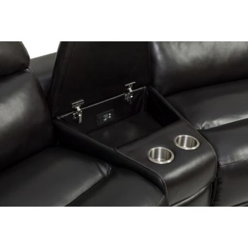 Duran 5-Piece Home Theater Sectional - Image 6