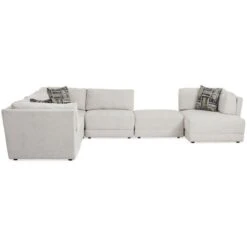 Elwood 6 Piece Modular Chaise Sectional (RAF) -Home Decoration Shop GPU387 c