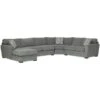 Artemis 4 Piece Chaise Sectional (LAF) - GRANITE -Home Decoration Shop GPU403 a