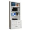 Hanover Lateral File And Library Hutch -Home Decoration Shop GPW288 a