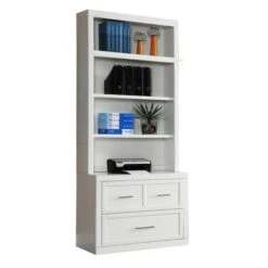 Hanover Lateral File And Library Hutch
