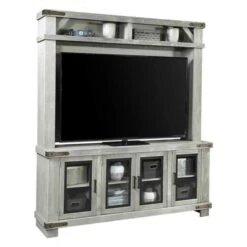 Sawyer 2PC Entertainment Wall - GREY