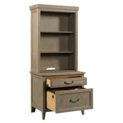 Urban Cottage 2 Piece McGowan File And Hutch -Home Decoration Shop GPW322 f