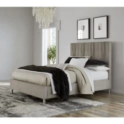Argento Panel Bed