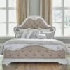 Magnolia Manor Upholstered Bed W/ Mirrors -Home Decoration Shop KT53744 a