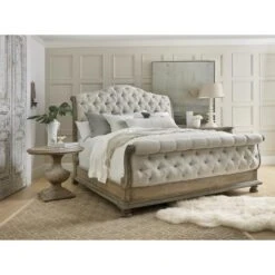 Castella King Upholstered Bed -Home Decoration Shop KT55327 c