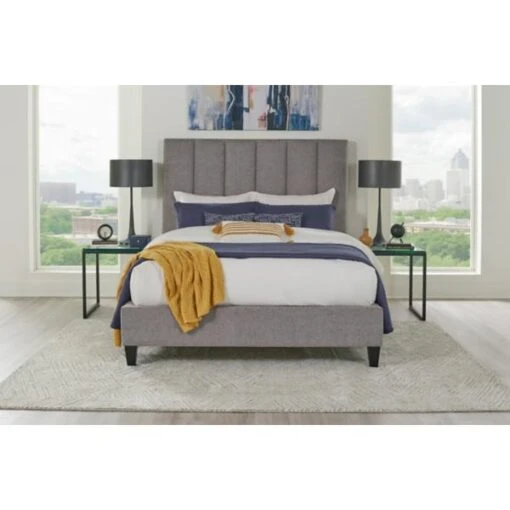 Avery Upholstered Bed - Image 2