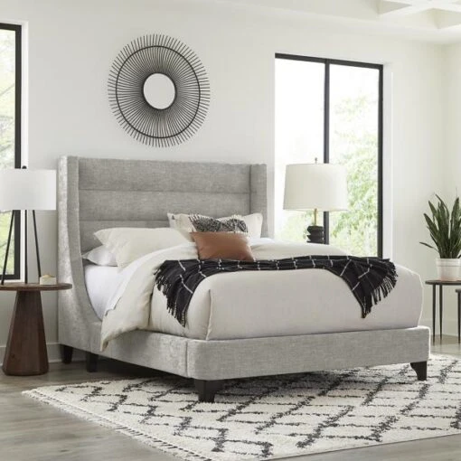 Jacob Upholstered Bed - Image 2