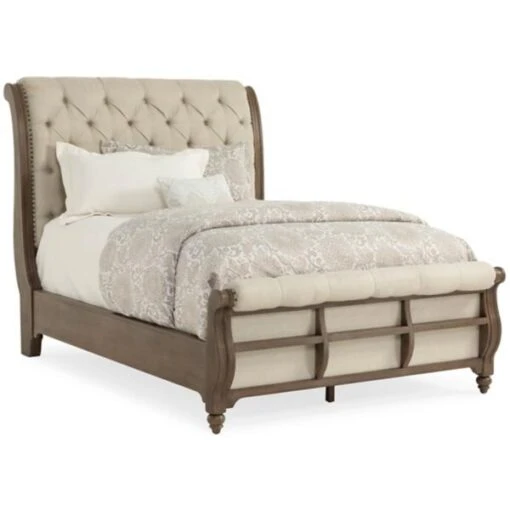 Amherst Upholstered Sleigh Bed