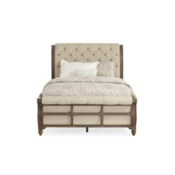 Amherst Upholstered Sleigh Bed -Home Decoration Shop KT59907 c