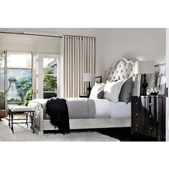Mirabelle King Upholstered Bed -Home Decoration Shop KT60228 e