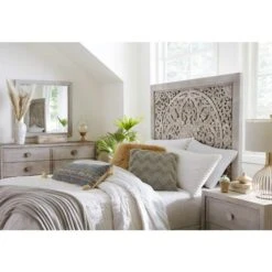 Boho Chic Panel Bed -Home Decoration Shop KT60889 f