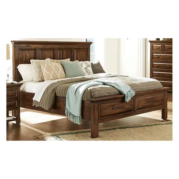 Hill Crest Panel Storage Bed