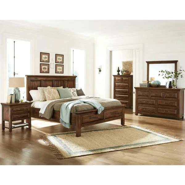 Hill Crest Panel Storage Bed - Image 2