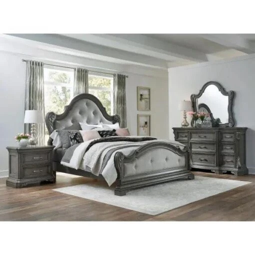 Vivian Upholstered Bed - Image 2