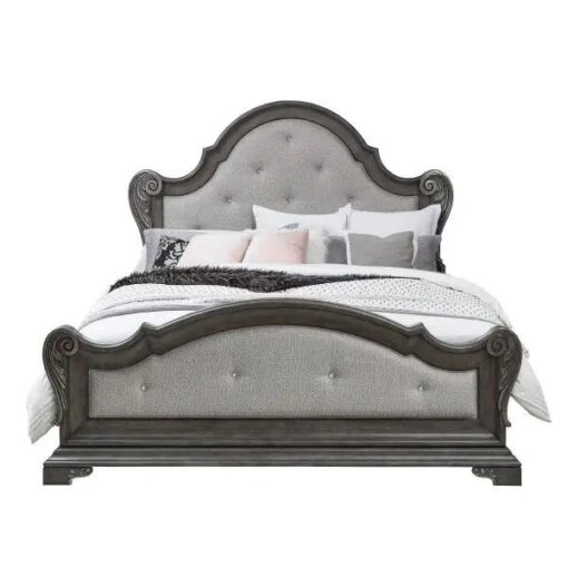 Vivian Upholstered Bed - Image 3