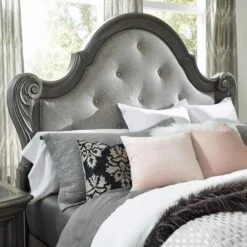 Vivian Upholstered Bed -Home Decoration Shop KT63883 d