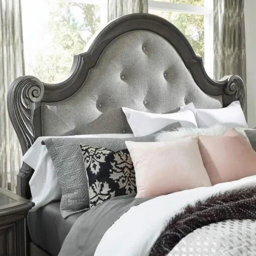 Vivian Upholstered Bed - Image 4