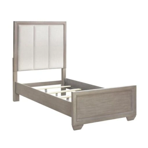 Andover Upholstered Panel Bed - Image 2
