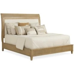 Canyon Lake Sleigh Upholstered Bed