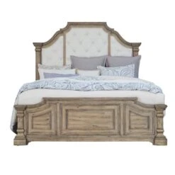 Garrison Cove Upholstered Panel Bed -Home Decoration Shop KT66332 c
