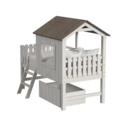Lodge Loft Bed -Home Decoration Shop KT68825 c