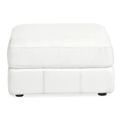 Penthouse Leather Ottoman