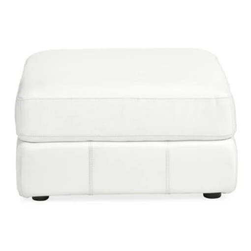 Penthouse Leather Ottoman