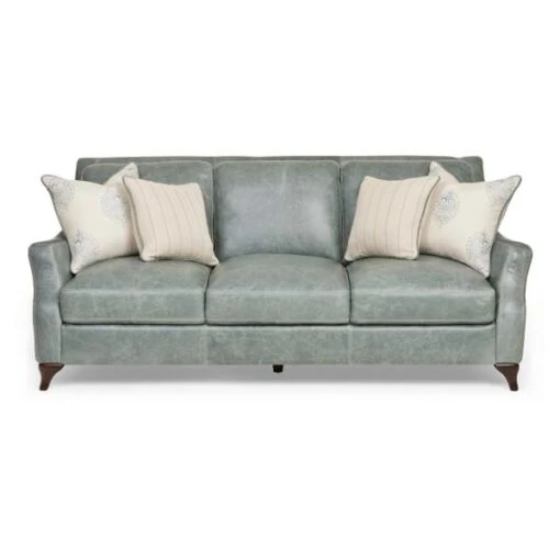 Silver Lake Leather Sofa