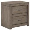 Modern Loft 2 Drawer Nightstand With Power -Home Decoration Shop ST473559 a