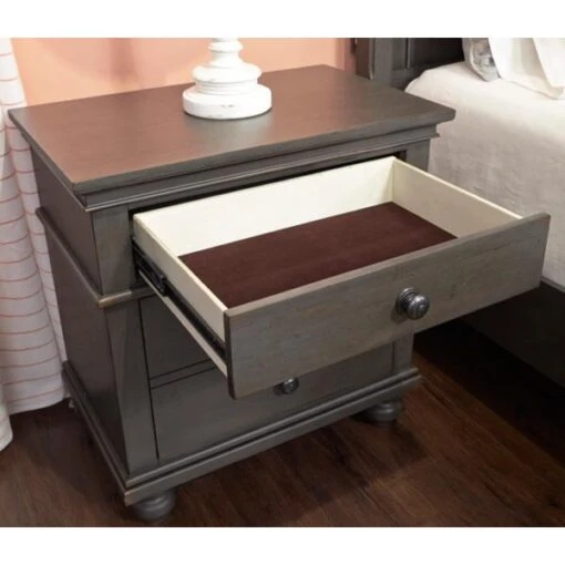 Oxford 2 Drawer Nightstand - Image 2