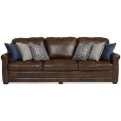 Palermo Hill Country Leather Sofa