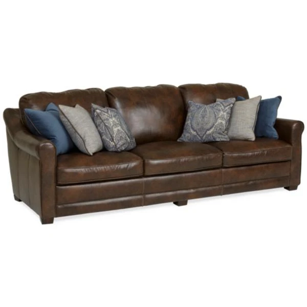 Palermo Hill Country Leather Sofa - Image 3