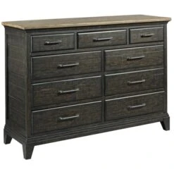 Plank Road Westwood Bureau - CHARCOAL