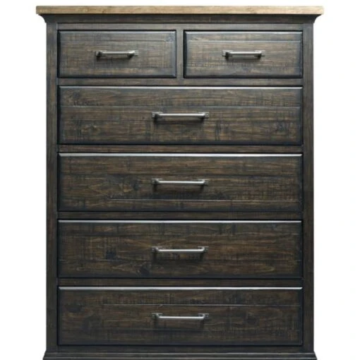 Plank Road Devine Charcoal Drawer Chest - Image 2