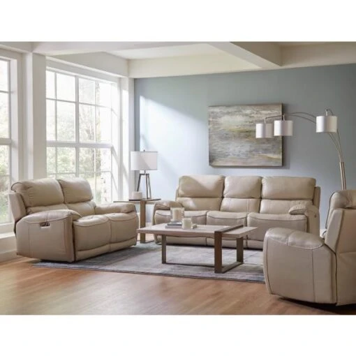 Breeze Leather Power Reclining Sofa - Image 2
