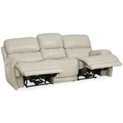 Breeze Leather Power Reclining Sofa -Home Decoration Shop ST500632 f