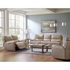 Breeze Leather Power Reclining Sofa -Home Decoration Shop ST500632 g
