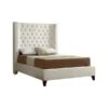 Olivia Ivory Upholstered Bed -Home Decoration Shop ST502841 a