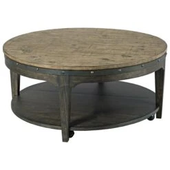Plank Road Coffee Table - CHARCOAL