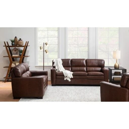 Leland Leather Sofa - Image 2