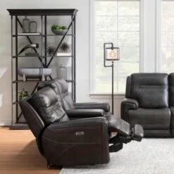 Dexter Leather Power Reclining Sofa -Home Decoration Shop ST510796 e
