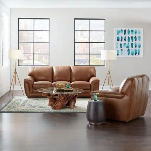 Harley Leather Sofa - Image 2