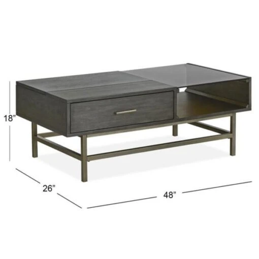 Dalhart Lift Coffee Table - Image 5